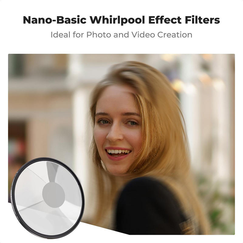 فیلتر لنز کی اند اف مدل SPOT SPIRAL HALO NANO-B - 82MM