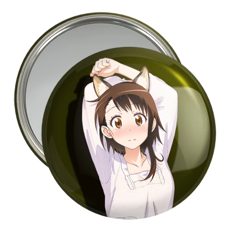 آینه جیبی خندالو مدل اونودرا انیمه عشق دروغین  کد 17154