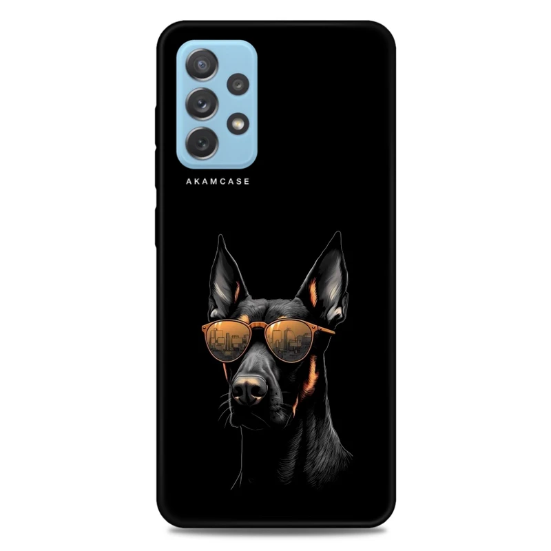 کاور آکام مدل AMC-WSGA72-DOGS-26 مناسب برای گوشی موبایل سامسونگ Galaxy A72