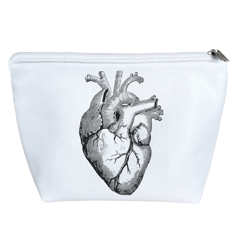 کیف لوازم آرایش دخترانه خندالو مدل قلب کد 8100