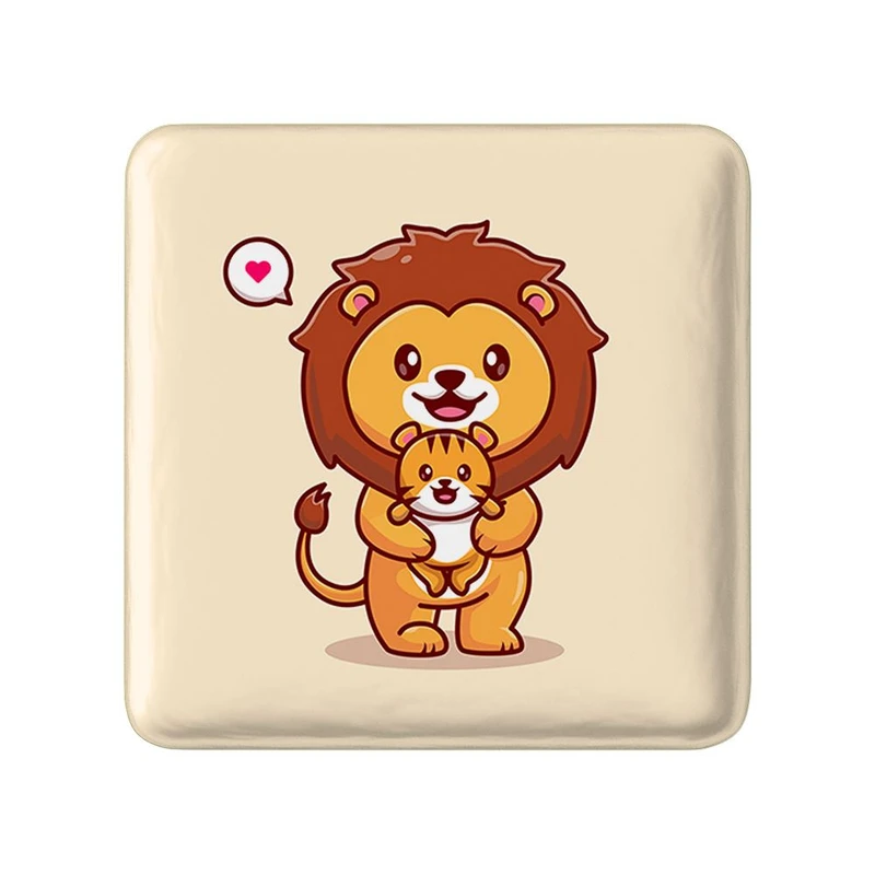 مگنت خندالو مدل حیوانات بامزه شیر کد 29677