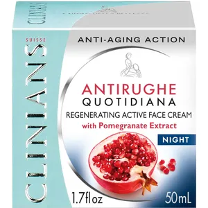 کرم ضد چروک و ترمیم کننده شب کلینیانس سری Antirughe مدل Anti Ageing Action