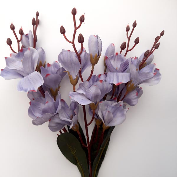 گل مصنوعی مدل گل amaryllis شاخه بلند