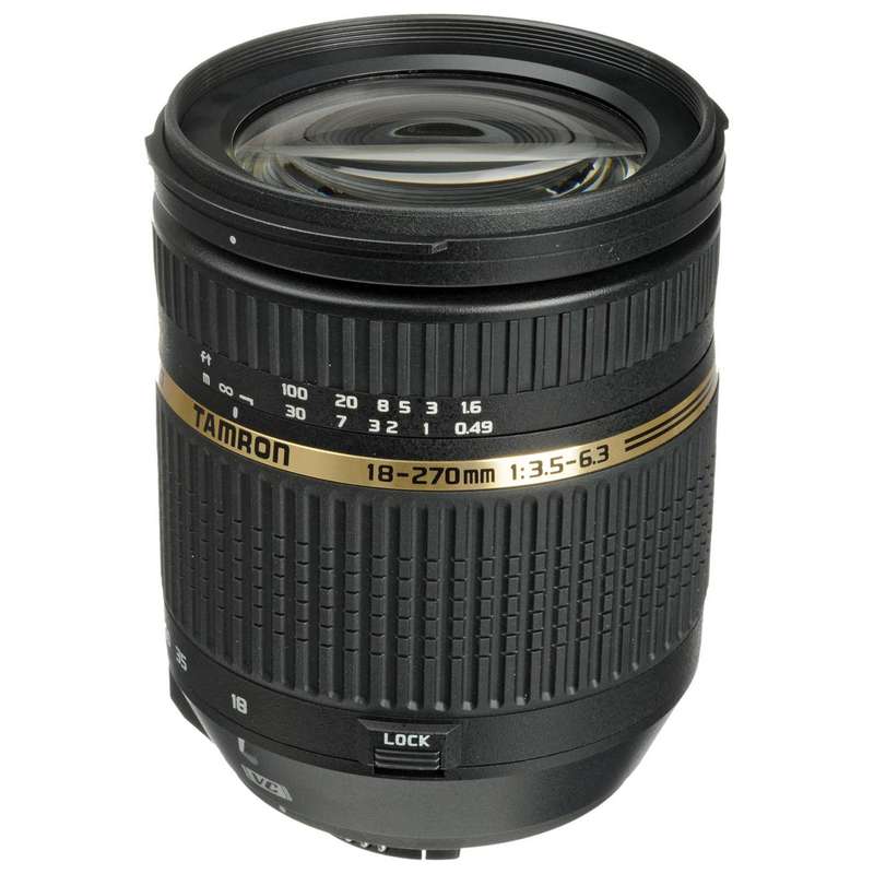 لنز تامرون مدل AF 18-270 mm F/3.5-6.3 Di II VC LD PZD مناسب برای دوربین‌های نیکون