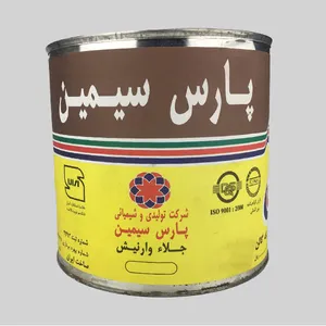 جلاء وارنیش پارس سیمین مدل PS_GALLON وزن 1 کیلوگرم