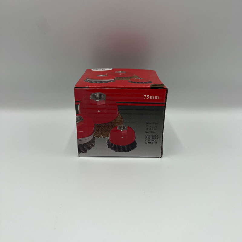 فرچه سیمی کاسه ای مدل 75 mmm