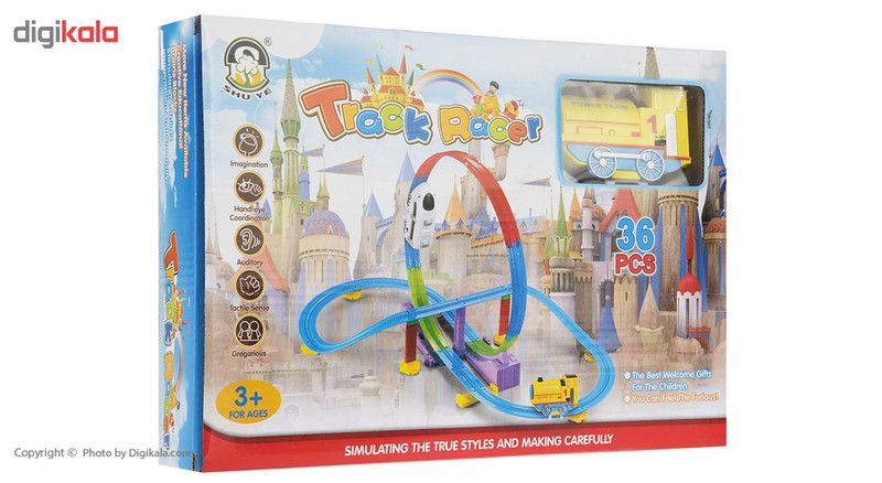 قطار اسباب بازی مدل Track Racer 661J-6
