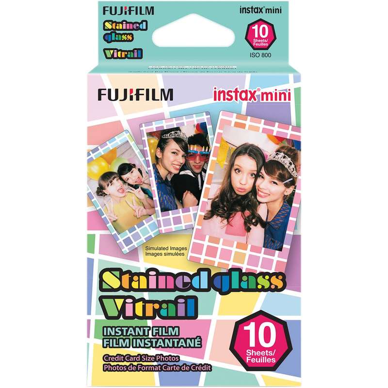 فیلم مخصوص دوربین فوجی فیلم اینستکس مینی مدل Instax Mini Stained Glass فیلم مخصوص دوربین فوجی فیلم اینستکس مینی مدل Instax Mini Stained Glass