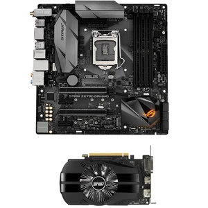 مادربرد ایسوس مدل STRIX Z270G GAMING به همراه کارت گرافیک ایسوس مدل PH-GTX1050-2G
