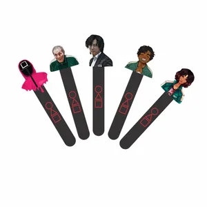 نشانگر کتاب مدل Squid Game مجموعه 5 عددی