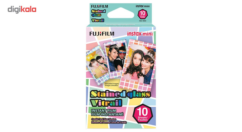 فیلم مخصوص دوربین فوجی فیلم اینستکس مینی مدل Instax Mini Stained Glass