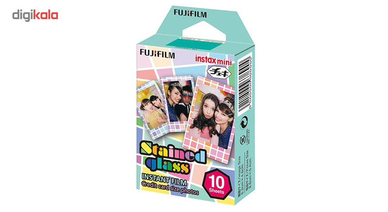 فیلم مخصوص دوربین فوجی فیلم اینستکس مینی مدل Instax Mini Stained Glass