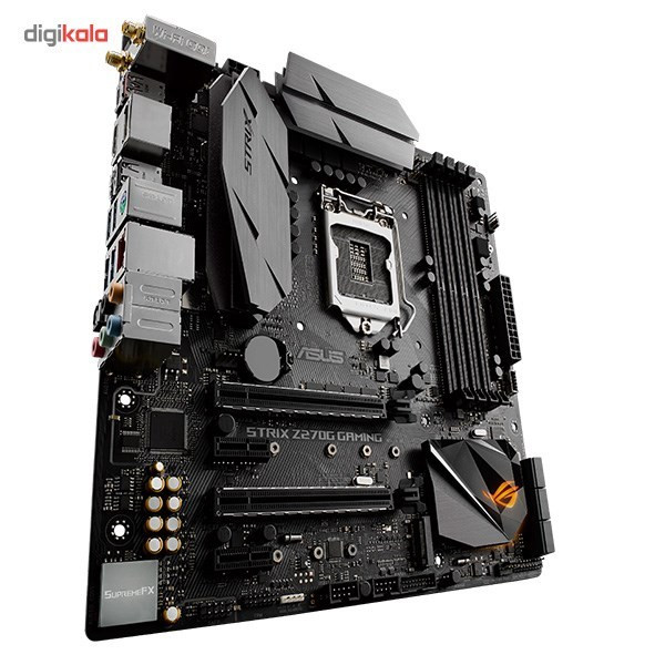 مادربرد ایسوس مدل STRIX Z270G GAMING به همراه کارت گرافیک ایسوس مدل PH-GTX1050-2G