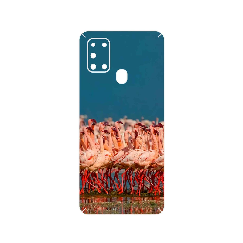 برچسب پوششی ماهوت مدل Flamingo مناسب برای گوشی موبایل سامسونگ Galaxy A21s