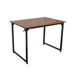 میز تحریر دیزم مدل مونتاژی WD_asm_90×60_BRN