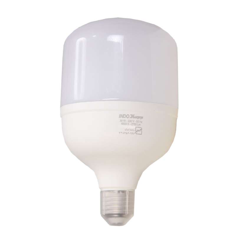 لامپ ال ای دی 30 وات ایندوکپ مدل T100 پایه E27