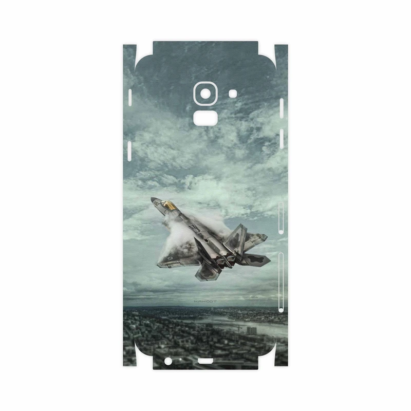 برچسب پوششی ماهوت مدل F-22 Raptor-FullSkin مناسب برای گوشی موبایل سامسونگ Galaxy J6