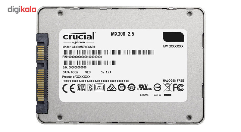 اس اس دی کروشیال مدل MX300 ظرفیت 750 گیگابایت