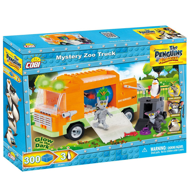 ساختنی کوبی مدل Mystery Zoo Truck