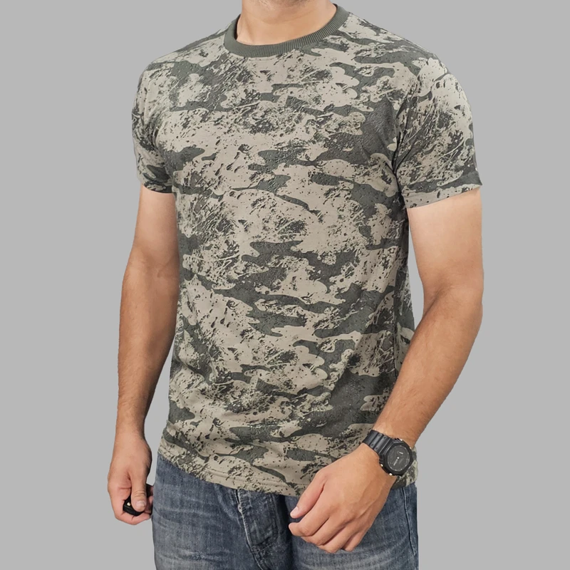 تی‌شرت آستین کوتاه مردانه مالدینی مدل t-504