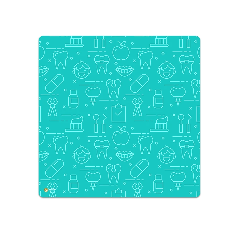 ماوس پد هومرو مدل NX075 طرح دندان پزشکی سایز 40x40 سانتی متر