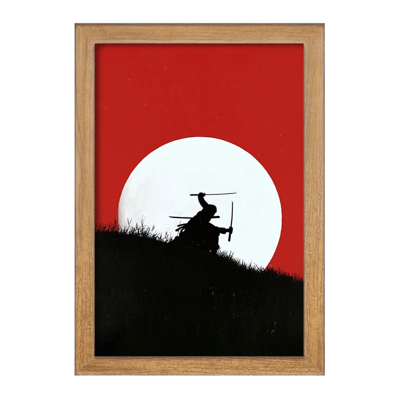 تابلو خندالو مدل زورو انیمه وان پیس One Piece  کد 17213