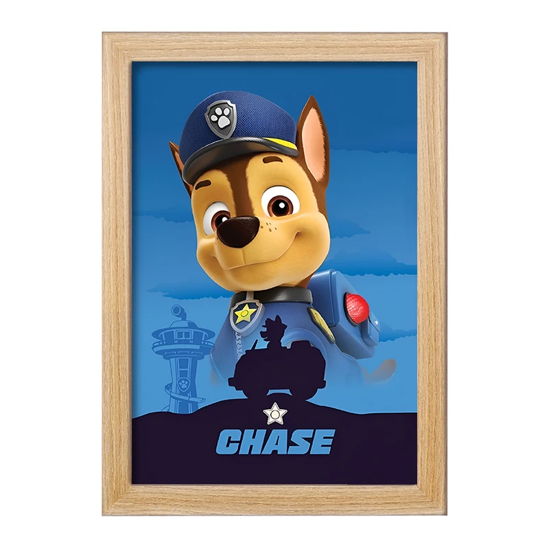 تابلو خندالو مدل چیس سگ های نگهبان کد F11012