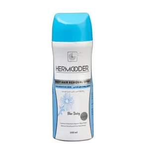 اسپری موبر بدن هرمودر مدل BLUE DAISY مناسب برای پوست حساس حجم 200 میلی لیتر