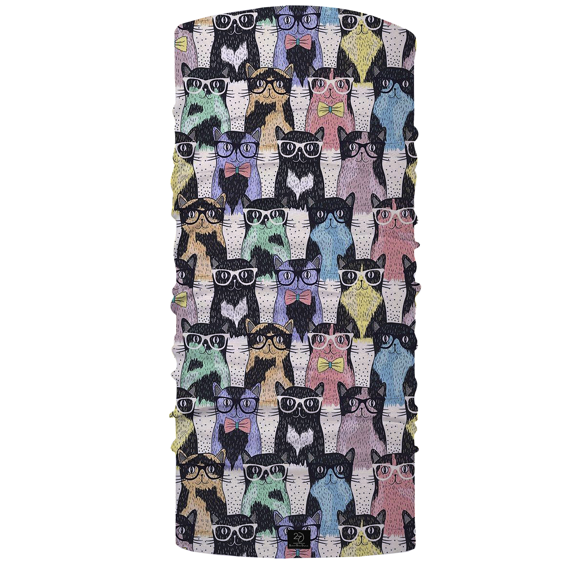  دستمال سر و گردن 27 طرح Cat کد B04