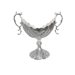 میوه خوری قلمزنی مدل پایه دار
