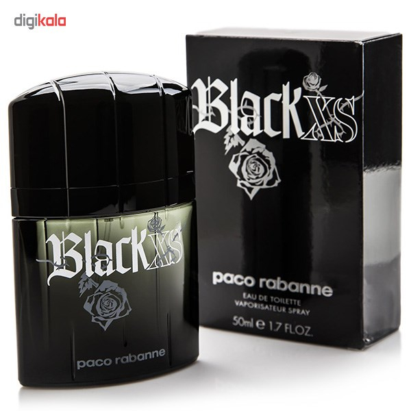 ادو تویلت مردانه پاکو رابان مدل Black XS حجم 50 میلی لیتر