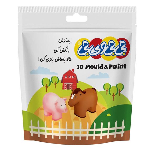 ست بازی ساختنی جی جی وی جی مدل Horse and Pig ست بازی ساختنی جی جی وی جی مدل Horse and Pig