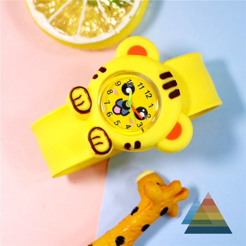 ساعت مچی عقربه ای بچگانه مدل ببر ملوس کد z1