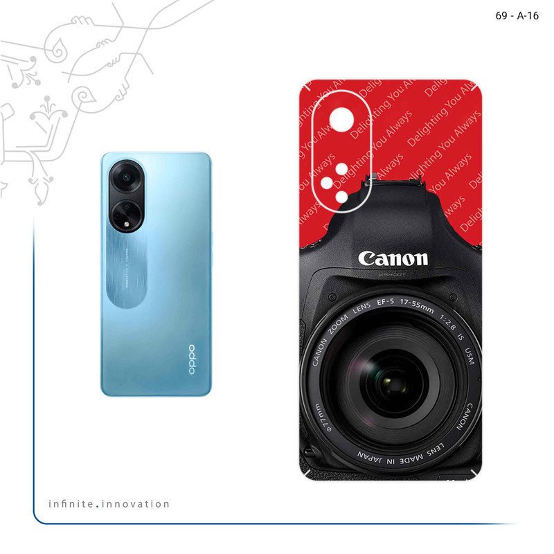 برچسب پوششی ماهوت مدل Canon_Logo مناسب برای گوشی موبایل اپو A98