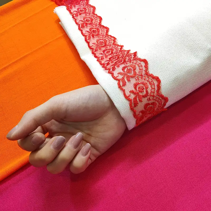 نوار یراق مدل تور ارگانزا Cطول 3 متر