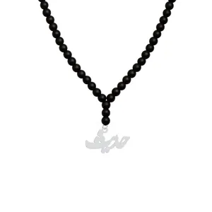 گردنبند نقره زنانه هایکا مدل حدیث n.ha1 - 316