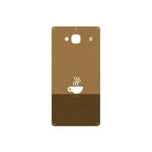 MAHOOT Minimal Cup of Coffee Icon Cover Sticker for Xiaomi Redmi 2