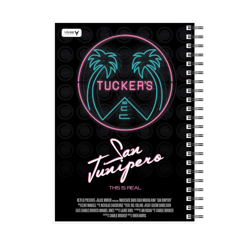 دفتر 120 برگ ویتادل طرح بلک میرور مدل 2