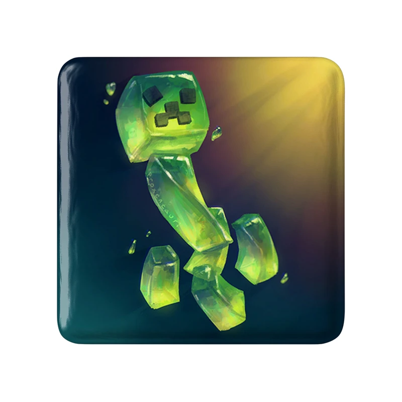 پیکسل خندالو طرح بازی ماینکرافت (Minecraft) مدل مربعی کد 36964