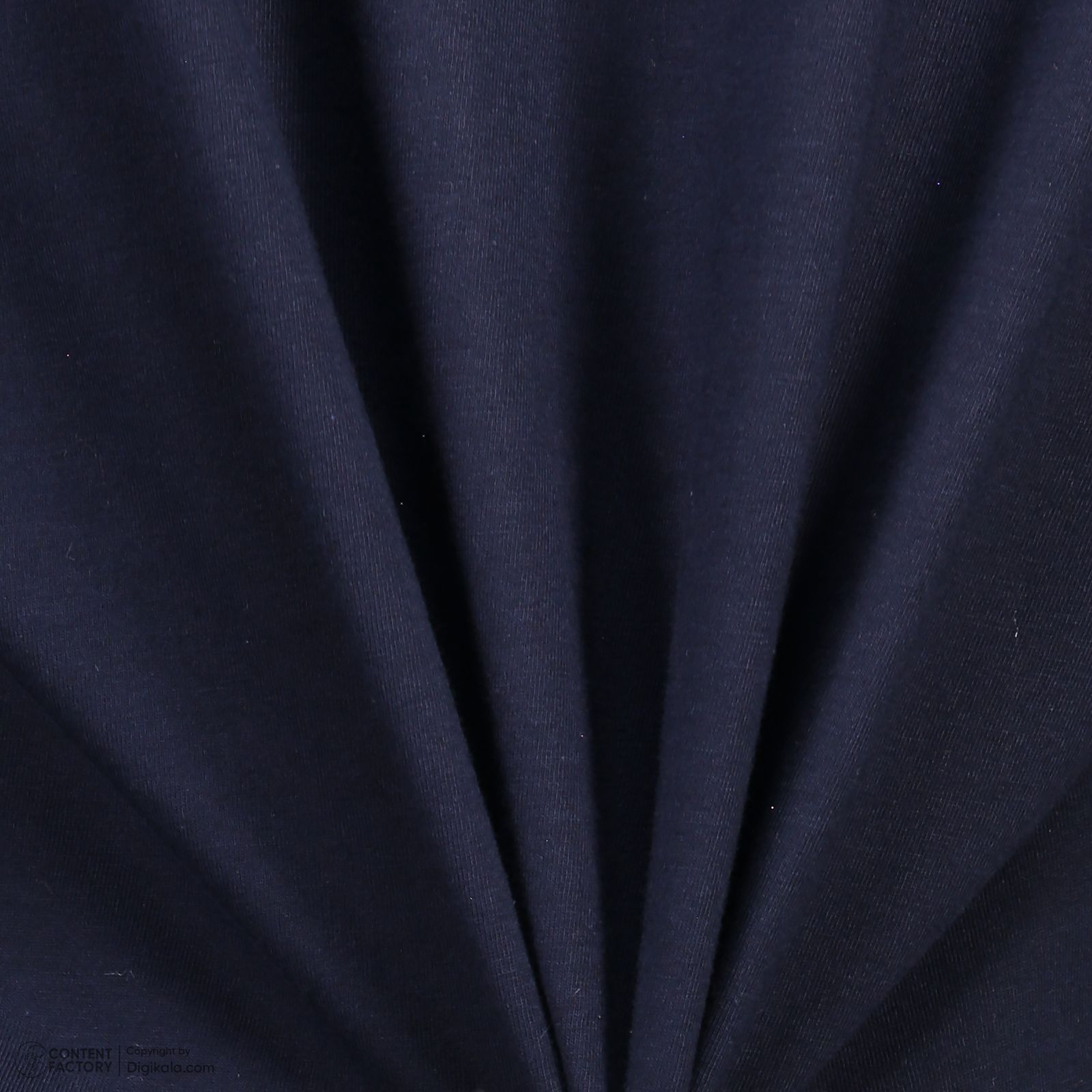 ست تی شرت و شلوارک مردانه مادر مدل ریپل رنگ سرمه ای - - 11