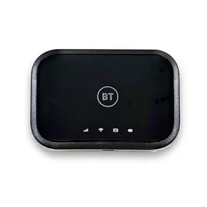 مودم قابل حمل آلکاتل مدل BT70 با پشتیبانی از 4.5G Cat7، سرعت دانلود تا 300Mbps و آپلود تا 100Mbps، وای‌فای دو بانده 2.4GHz و 5GHz با استاندارد 802.11a/b/g/n/ac، شارژدهی باتری تا 8 ساعت و اتصال همزمان 20 کاربر