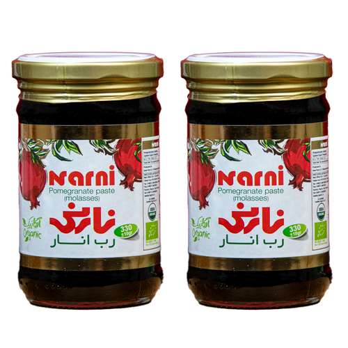 رب انار نارنی 330 گرم بسته 2 عددی