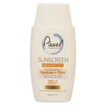 کرم ضد آفتاب بدون رنگ پیکسل SPF35 ‌مدل Physical مناسب انواع پوست‌ حجم 50 میلی‌لیتر