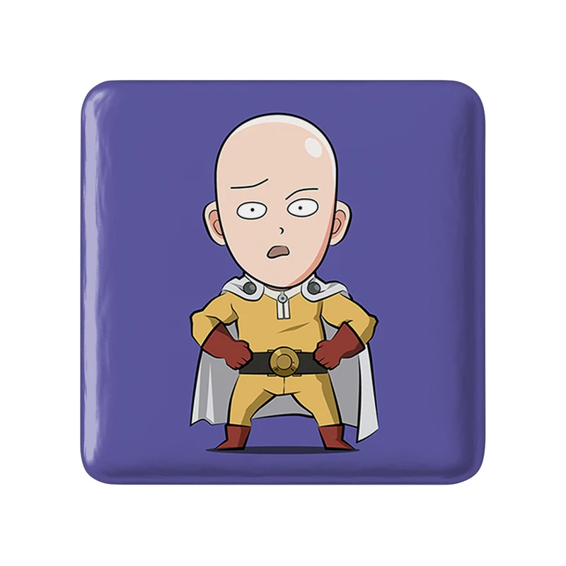 مگنت خندالو طرح سایتاما انیمه مرد تک مشتی One Punch Man کد 10523