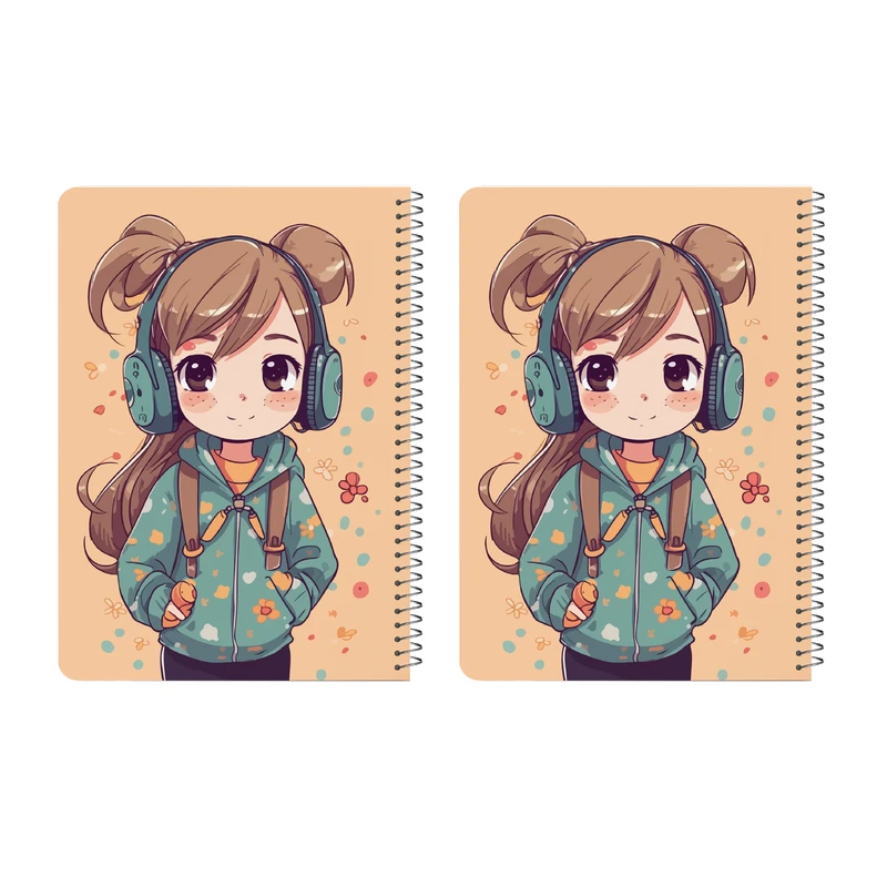 دفتر نقاشی 50 برگ کد G1 مجموعه 2 عددی