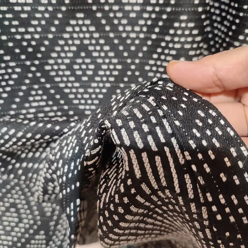 دامن چیندار زنانه مدل کوک دوزی رنگ مشکی