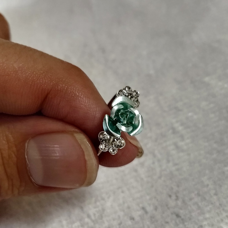 انگشتر دخترانه سلین کالا طرح گل رز مدل ce-ando11 انگشتر دخترانه سلین کالا طرح گل رز مدل ce-ando11