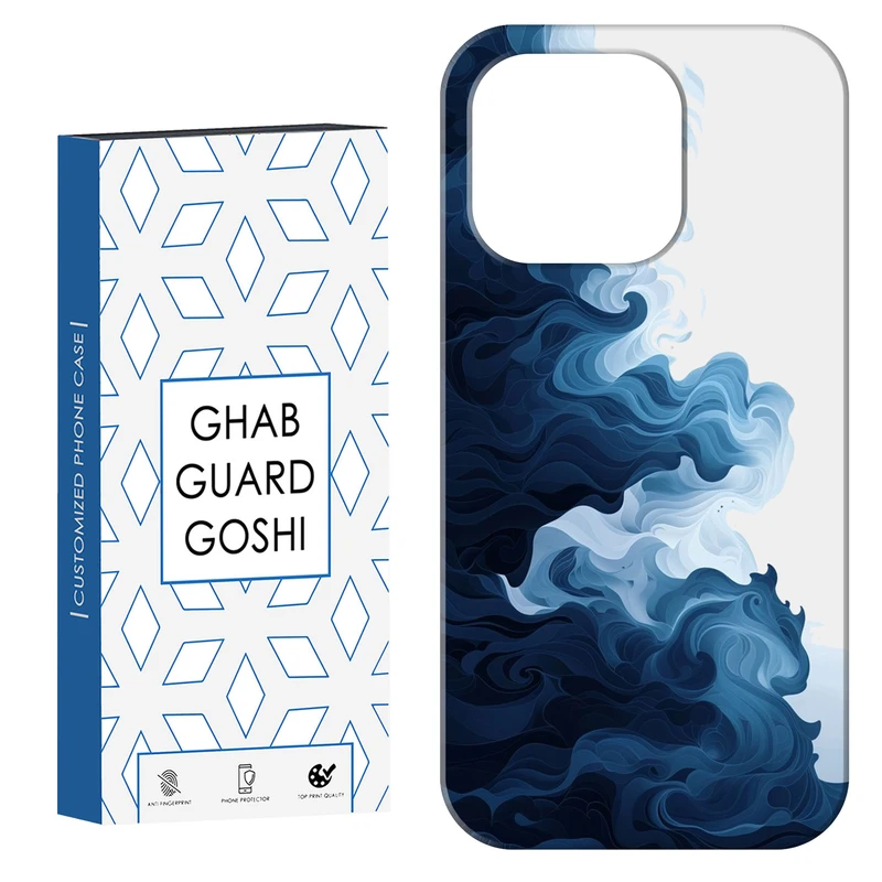 کاور قاب گارد گوشی طرح آبرنگی کد Dimo-174 مناسب برای گوشی موبایل اپل IPHONE 15 PRO MAX   