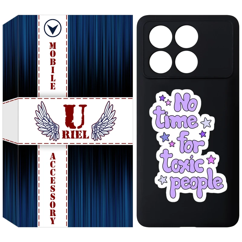 کاور یوریل مدل KSH کد 97 طرح Toxic مناسب برای گوشی موبایل شیائومی Poco X6 Pro