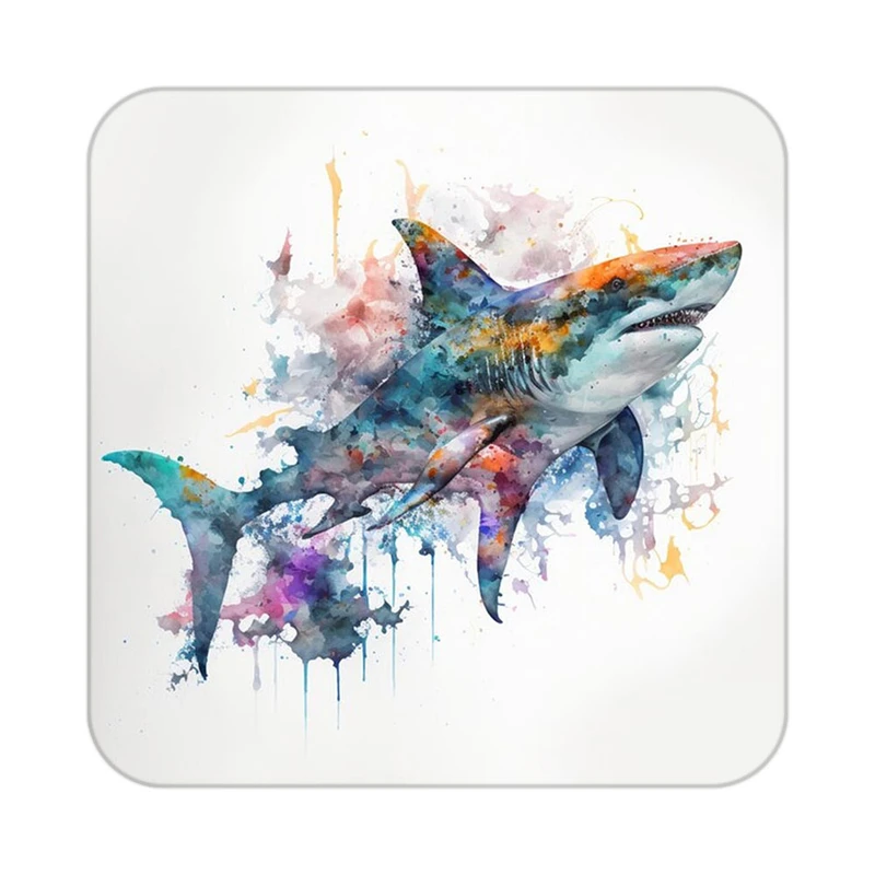 زیر لیوانی کاکتی طرح حیوانات رنگی مدل mp25396